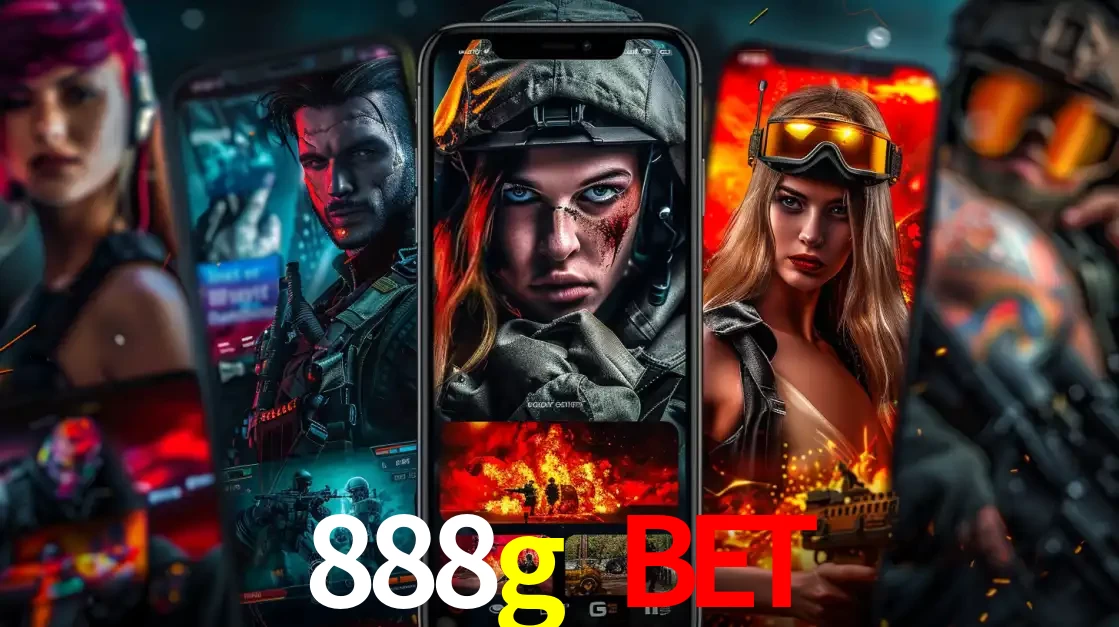 Montagem de telas de celular mostrando diversos personagens, masculinos e femininos, de um jogo de tiro, ilustrando a diversidade de equipes de e-sports para apostar no 888g bet.