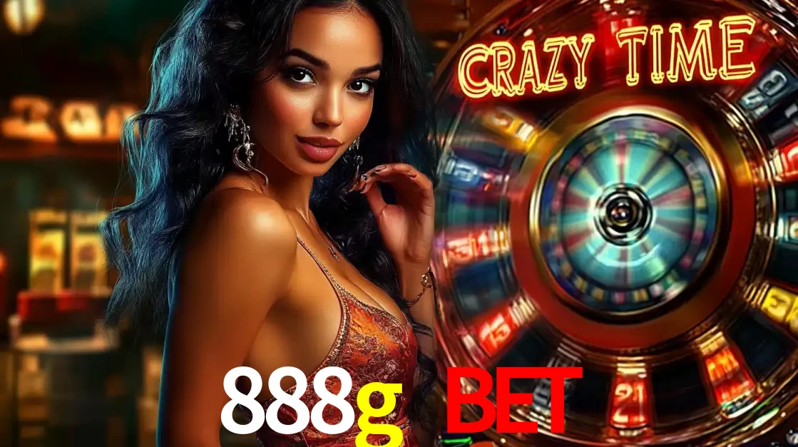 Mulher elegante ao lado da vibrante roda da fortuna do jogo de cassino ao vivo Crazy Time, um dos game shows mais populares e cheios de prêmios do 888g bet.